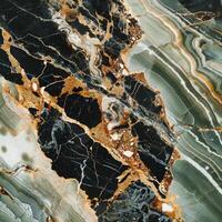 Natural stone showing onyx marble texture forming abstract pattern photo