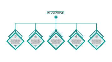 Infographic data visualization. Circle infographic template design for business concept. Process chart. Abstract for presentations banner, workflow layout, process diagram, flow chart, info graph. vector