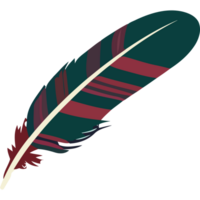 Feather isolated design png