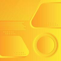 Abstract orange and yellow gradient geometric shape background. Modern futuristic background. Can be use for flyers, magazines, any brandings, banners, headers, presentations, and backgrounds vector