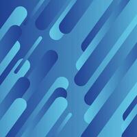 Modern abstract round shape geometric blue background vector