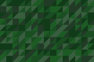Green Triangle Graphic Background with Deep Gradient Shades and Modern Geometric Design vector