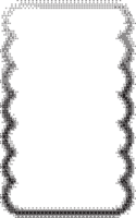 Pixel pattern texture wavy frame. Bitmap dotted retro abstract Y2K border. Dither squiggle geometric element. Neon grainy glitch shape png