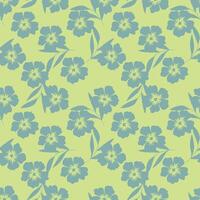beautiful abstract flowers pattern vector