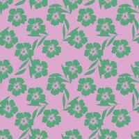 textile design with beautiful abstract flowers pattern image vector