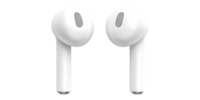 Wireless Earbuds With Sleek Design Isolated on Transparent Background png