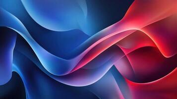 Abstract Flowing Neon Lightscapes photo