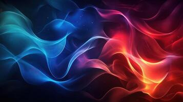 Vibrant Abstract Background with Blurry Vertical Lines photo
