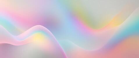 Abstract colorful gradient background with a soft blurred effect. photo