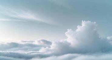 Celestial Frost Enhances A Cloudy Sky Frame photo