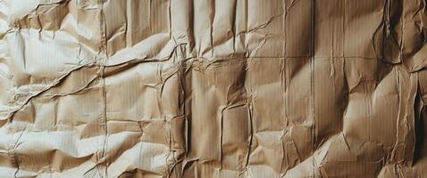 Close up of a textured cardboard background photo