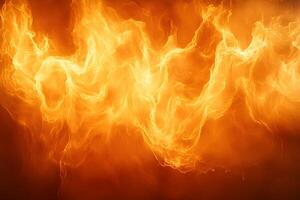 Dynamic Fiery Flames Background for Creative Design Projects photo