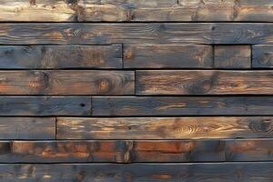 Rustic Wooden Plank Wall Texture for Backgrounds and Design Elements photo