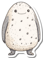 Adorable Spotted Creature with a Happy Expression png