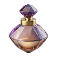 Diamond Shaped Perfume Bottle png