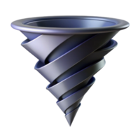 Spiral Vortex 3D Render Abstract Background Image png