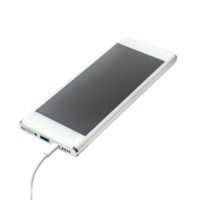 Portable power bank for charging mobile devices on a clean transparent background, ideal for travel and everyday use, Power bank for charging mobile devices on transparent backgroundfile png