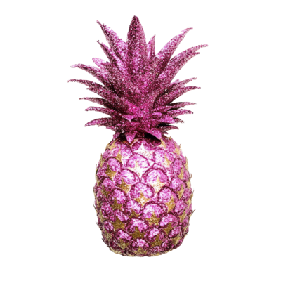 ●PINK PINEAPPLE● BASIC PUNCHING TOPIVORY m1037_1259209 a-vibrant-pink-glitter-
