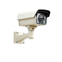 transparentbackground isolation of a surveillance camera mounted securely for monitoring purposes, Surveillance camera isoalted on transparent background png