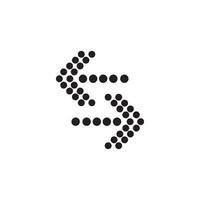 Arrows icon illustration. Arrow symbols Design. Arrows simple sign . Arrows collection. Isolated symbol silhouette set. Black directional icons, various arrows abstract with a white background. vector