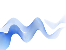 Abstract Blue Wave Design Element Fluid, Dynamic, And Elegant Texture Overlay png