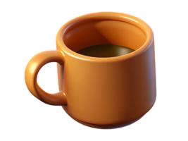 laranja caneca café beber bebida manhã cafeína caloroso quente png