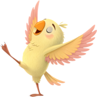 Cute Lovebird Illustrations for Playful Romantic Design Projects. . png