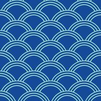 abstract Curvy Seamless repetitive Pattern. vector