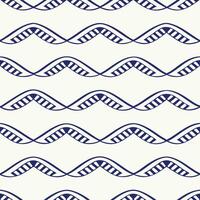 digital Waves Seamless repetitive Pattern. vector