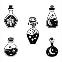 Potion Brewing in Progress vector