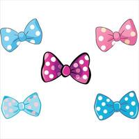 Birthday Bash Bow Graphics vector