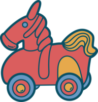 Toy Horse cute outlines png