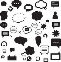 Communication Icons Set design vector