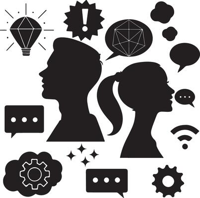 Teamwork and Innovation icons