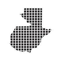 Guatemala Map Icon element vector