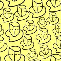seamless pattern with line abstract geometry vector