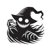 Halloween Silhouette Vectors for Creative Posters