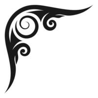 Minimalistic and Intricate Corner Elements for Stylish Design vector