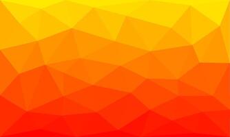 Blank abstract geometric poly background design template. modern red and orange gradient texture illustration vector