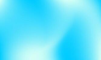 Abstract blank gradient background illustration of blue and white color. Smooth elegant texture design template vector