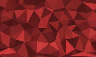 Abstract red cherry geometric and triangle patterns for background vector