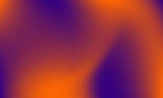 Cool orange and blue gradient background texture. Modern vivid and dynamic abstract ambient design vector