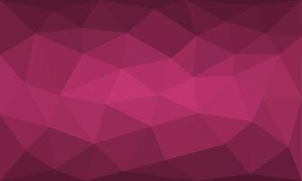 Abstract dark pink geometric low poly background. Decorative design template idea vector