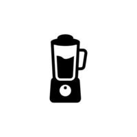 illustration of a simple flat blender design. vector