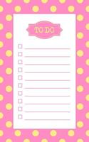 Goals to Master in 2025. To do list template. vector