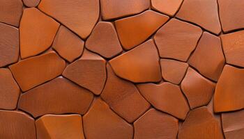 Close-up view of various wooden pieces showcasing a rich, warm color palette and unique shapes photo