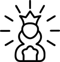 Bokeh lights background with Reyes Magos silhouette and copy space vector
