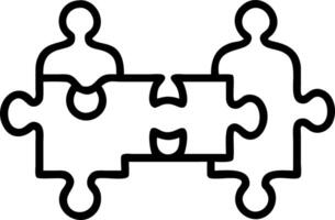 Bokeh digital art with team holding puzzle pieces together copy space above. Set 2 vector