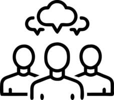 Bokeh digital art of tech leaders planning innovative projects with copy space vector