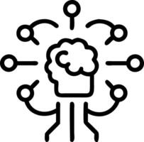 Bokeh digital art of tech team innovating with AI tools with copy space vector